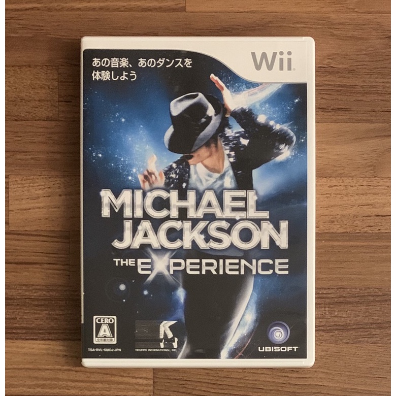 Wii 麥克傑克森 夢幻體驗 麥可傑克森 巨星體驗 正版遊戲片 原版光碟 日文版 日版適用 二手片 中古片 任天堂