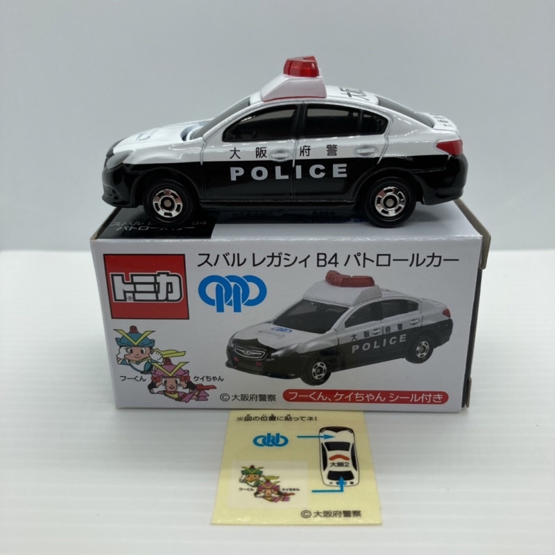 Tomica 多美 大阪府警察 Subaru Legacy B4 日本警車