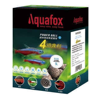 【AquaFox】Powerball 陶瓷魔球 全新科技 最大表面積 超越石英球 生化型 負離子 遠紅外線 M L