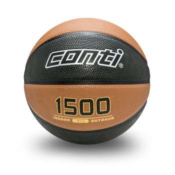 ＊LOVERY＊conti公司貨 B1500-7-BKBR高觸感雙色橡膠籃球(7號球) 黑/棕 現貨