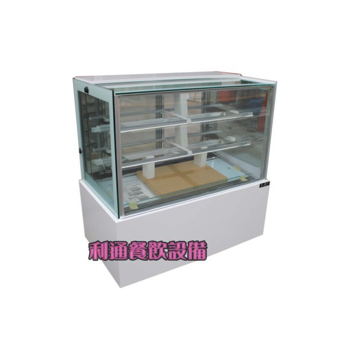 《利通餐飲設備》有現貨 4呎落地型蛋糕櫃 瑞興方形蛋糕櫃 冷藏蛋糕展示櫃 白色展示櫃 展示冰箱 玻璃展示冰箱