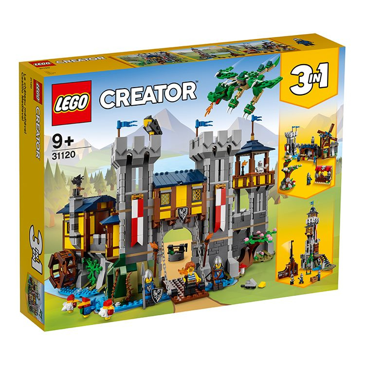&lt;屏東自遊玩&gt; 樂高 LEGO 31120 CREATOR 三合一系列 中世紀古堡 現貨