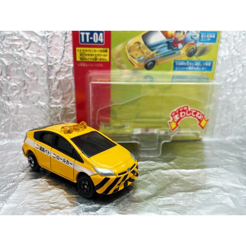 TOMICA TT-04 發光 道路維修巡邏車 40周年紀念款 TOYOTA PRIUS 多美 TOMY