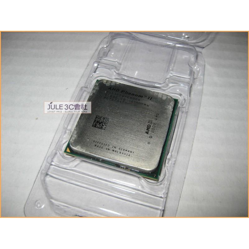 JULE 3C會社-AMD Phenom II X6 1035T 2.6Ghz 六核心/6M快取/95W/AM3 CPU