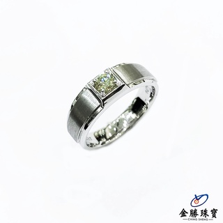 【金勝珠寶】 K金戒指｜固定式13.5號 20分鑽石 八心八箭 堅定 精緻 優雅 含金量