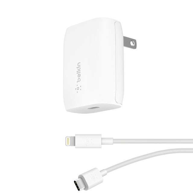 北車 貝爾金【Belkin】1.2M Boost Up CHARGE ( 18W 旅充+快充 充電 傳輸線 ) 充電組