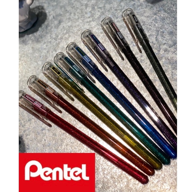 『ZSARTSHOP』日本 Pentel 飛龍牌 K110 蝴蝶筆 閃亮亮 /單支