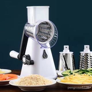 【優選精品】滾筒切菜機家用多功能切菜器土豆絲切絲擦絲刨絲器廚房神器ins風韓國 olhn