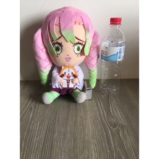 免運 <日本空運來臺> 全新未拆 正版 鬼滅之刃 25cm 坐姿 玩偶 娃娃 甘露寺蜜璃 小浣熊 聯名款