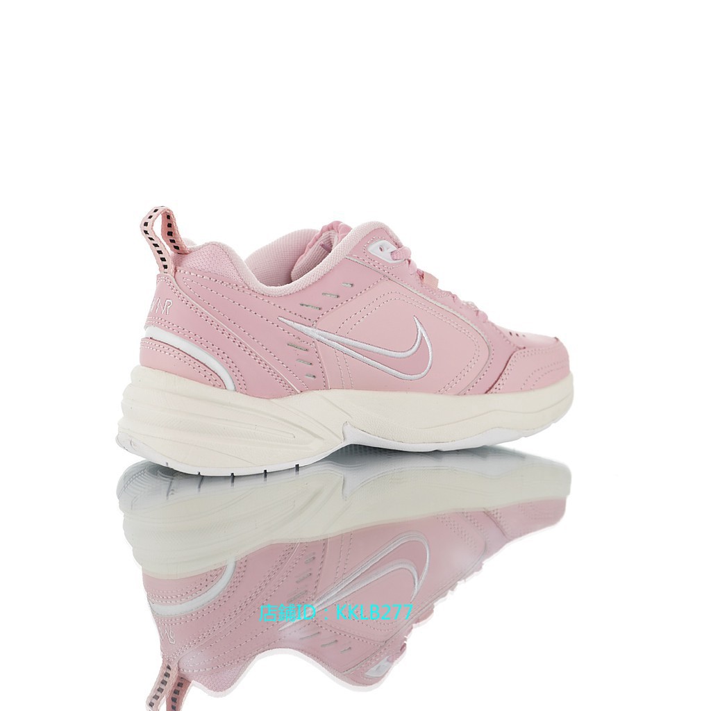 pink nike air monarch