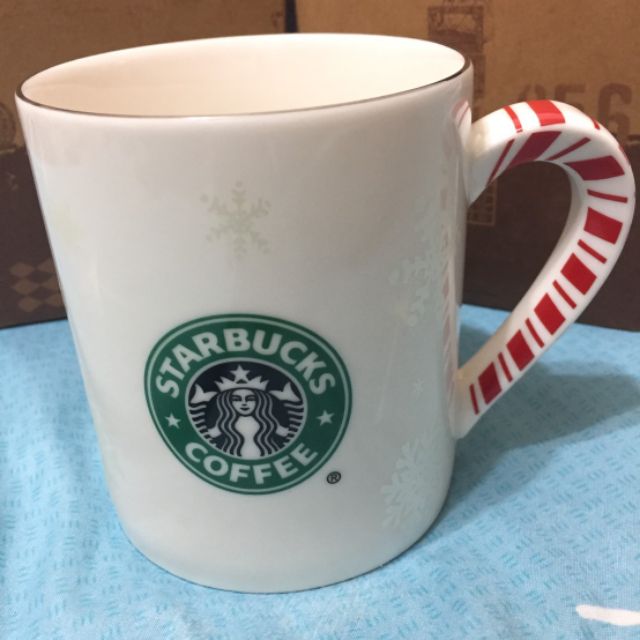 2001年星巴克Starbucks聖誕耶誕台灣限定限量收藏馬克杯