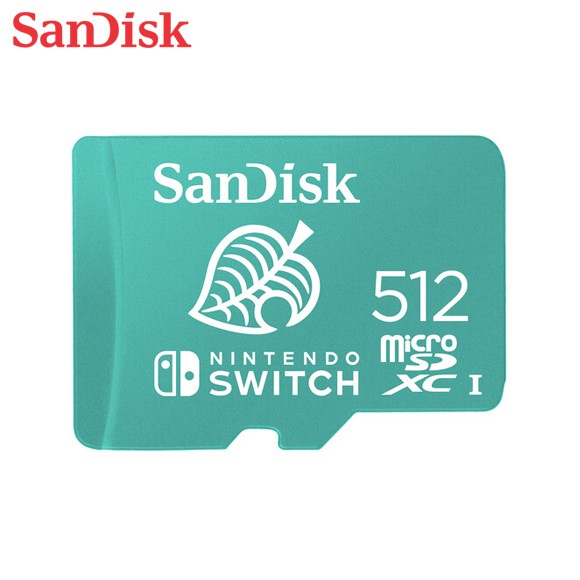 SANDISK 512G 任天堂 Switch 專用 記憶卡 microSDXC  傳輸速率高達 100MB/s