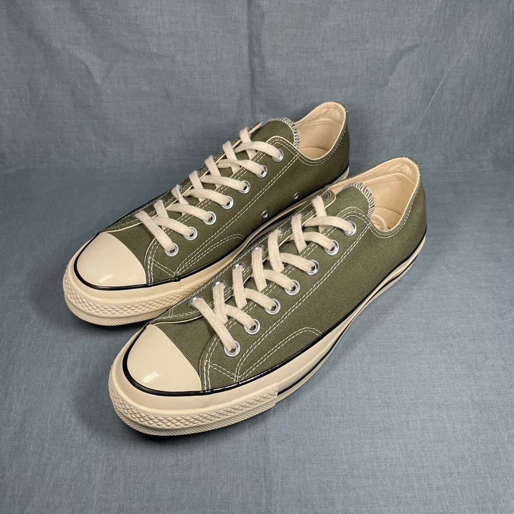 全新現貨 Converse 1970 軍綠低筒us8 5 蝦皮購物