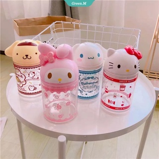 三麗鷗 Sanrio Hello Kitty Melody 卡通可愛牙籤架棉花棒棉籤收納盒 KT 儲物盒 [GM]