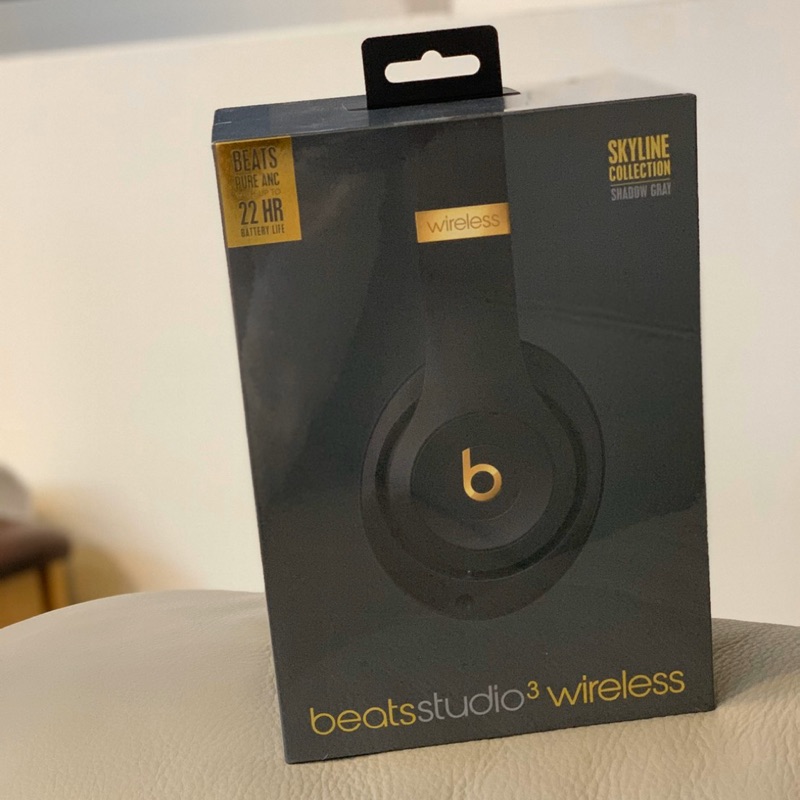 beats studio 3 wireless shadow gray