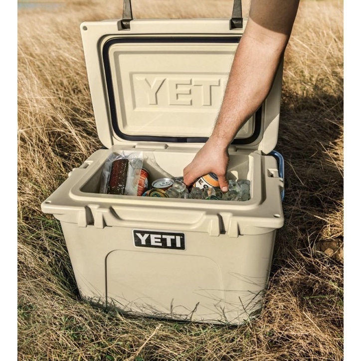 美國 Yeti Roadie 20 （Tan） 絕版經典款 20L 沙色 保冷箱 /保冰箱 / 冰桶