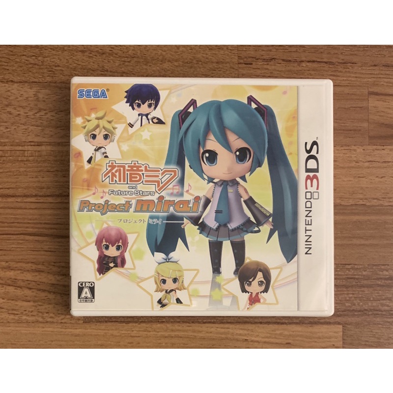 (附AR卡) 3DS 初音未來與明日之星 未來計畫 初音 正版遊戲片 原版卡帶 日版 日規 任天堂 二手片 N3DS