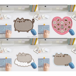 【現貨】可愛小貓咪 cat 貓周邊 形滑鼠墊小號電腦便攜女生可愛卡通墊