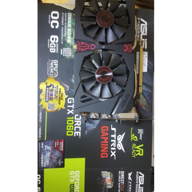 Asus strix gtx1060 6g