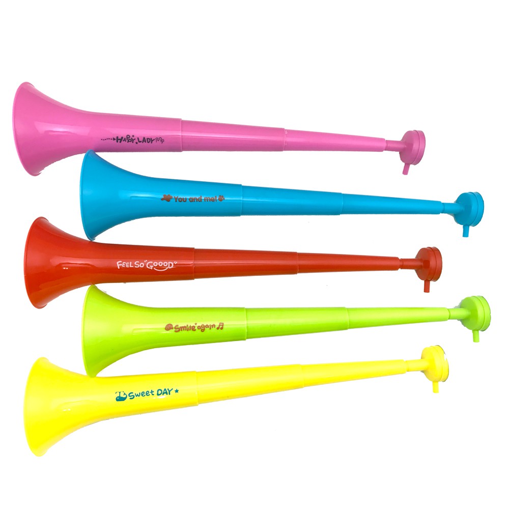 喊話式吹氣加油棒 喇叭團康活動道具 伸縮喇叭 造勢道具 棒球 啦啦隊-5色