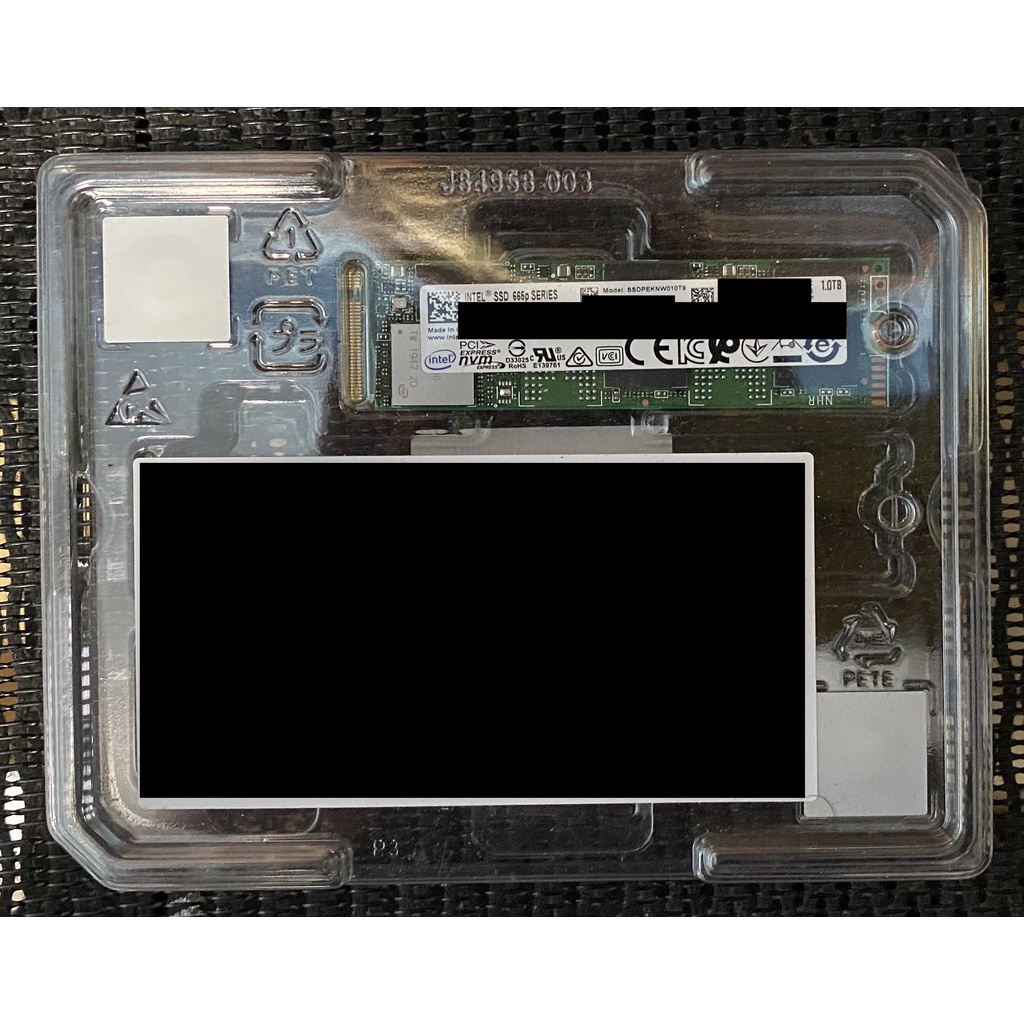 全新 現貨未拆封 礦渣 INTEL 英特爾 665P 1TB SSD M.2 2280 PCI-E 固態硬碟 國際包