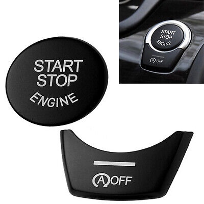 黑色 上下款 一鍵啟動鍵 引擎發動按鍵 按鈕保護貼 BMW 5系11-16 F10 535i 550i M5