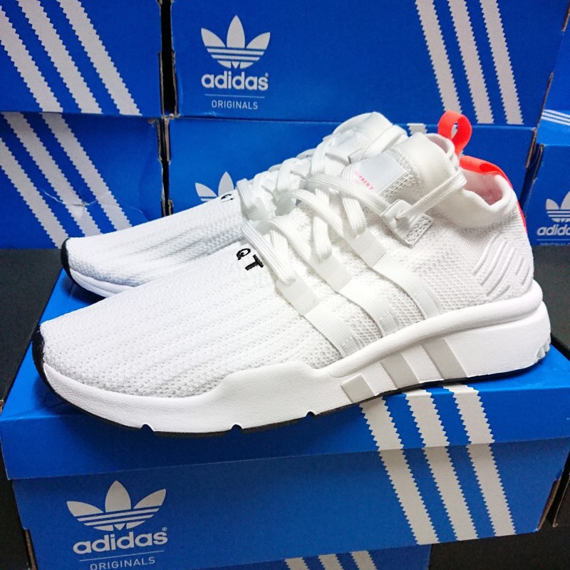 小八】adidas EQT Support Mid Adv PK White 白橘B28133 | 蝦皮購物