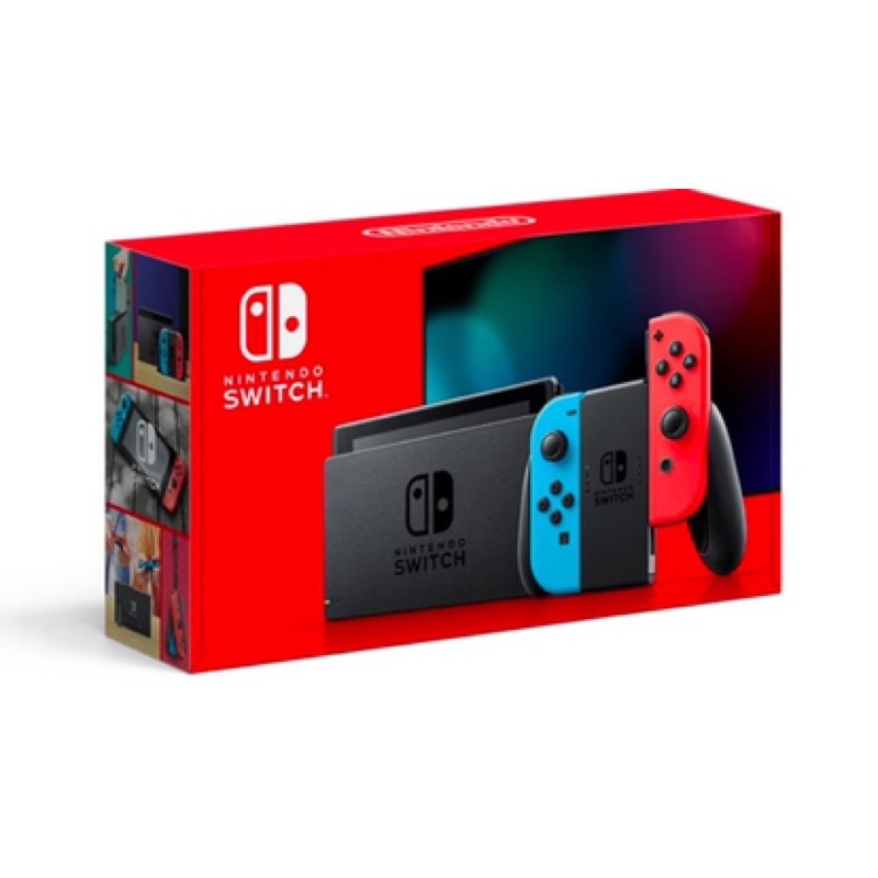 任天堂 Switch 主機 Nintendo 藍紅主機 續航力加強版 現貨 可面交 台中 新版 全新