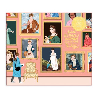 歐美進口拼圖Galison（美國）/1000片/HERSTORY MUSEUM （金箔）