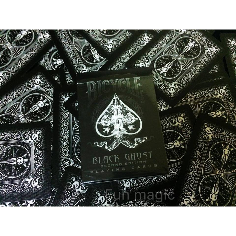 Bicycle Black Ghost 黑幽靈撲克牌 BICYCLE黑幽靈BICYCLE 黑幽靈撲克 收藏牌
