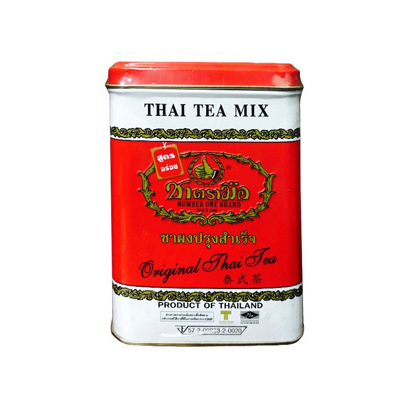 泰國手標泰式茶THAI TEA MIX(50包入)(鐵盒)