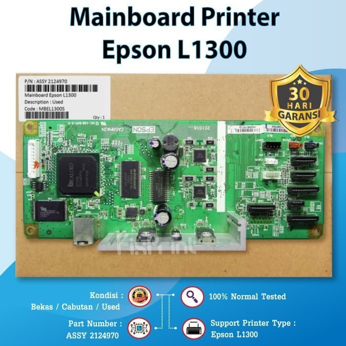 原裝 Epson L1300 主板主板 L-1300 L 1300 Fpj New274