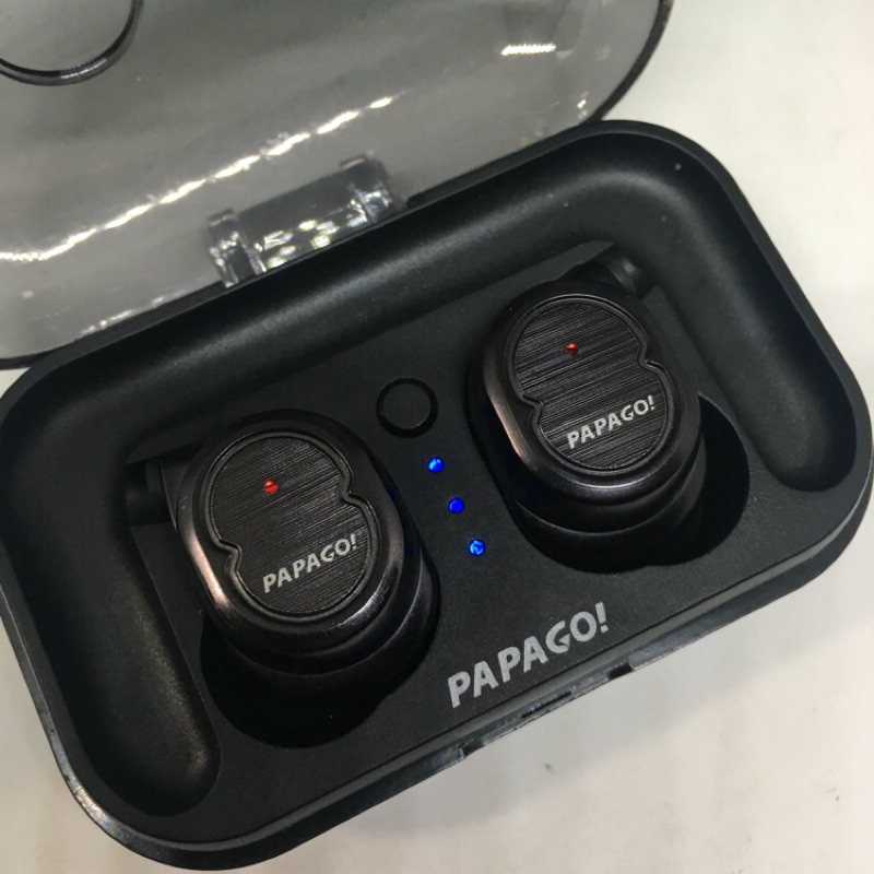 Papago W1 真無線藍芽耳機 藍芽5.0 二手