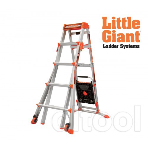 【達利商城】美國 Little Giant 小巨人 工程步梯系列 5-8呎 6-10呎 工作梯 鋁梯 A字梯 拉梯 梯子