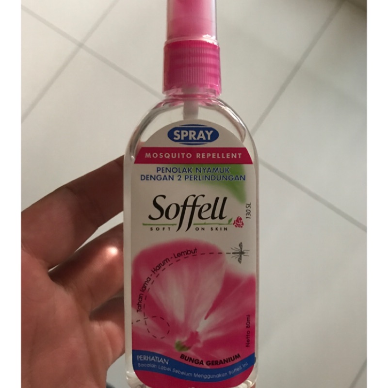 峇里島soffell無毒強效防蚊液