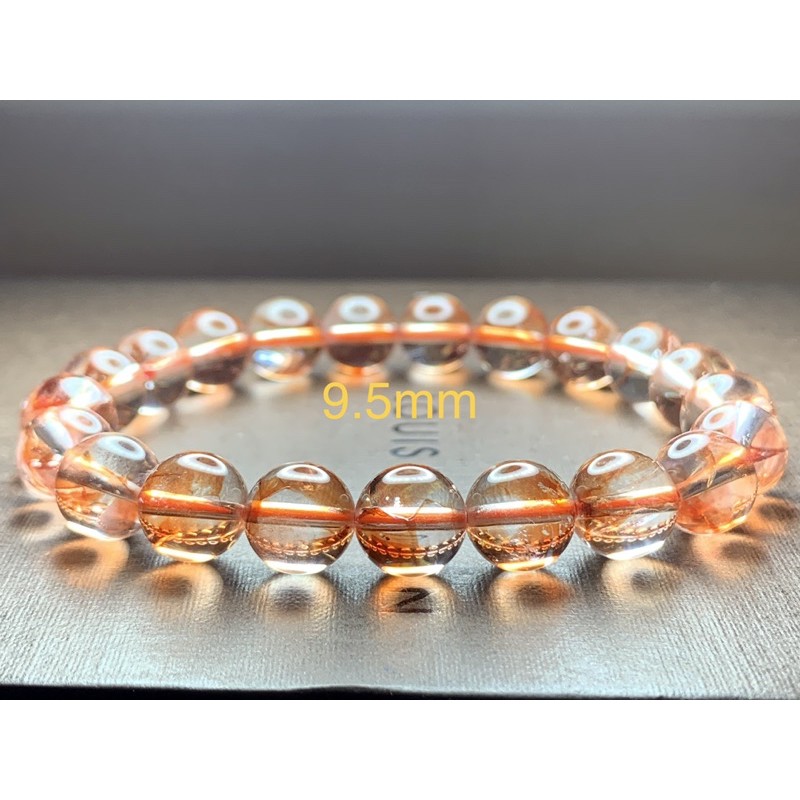 特高品項絕美艷紅鳳羽晶手串9 10咪全淨體無棉帶油彩 蝦皮購物