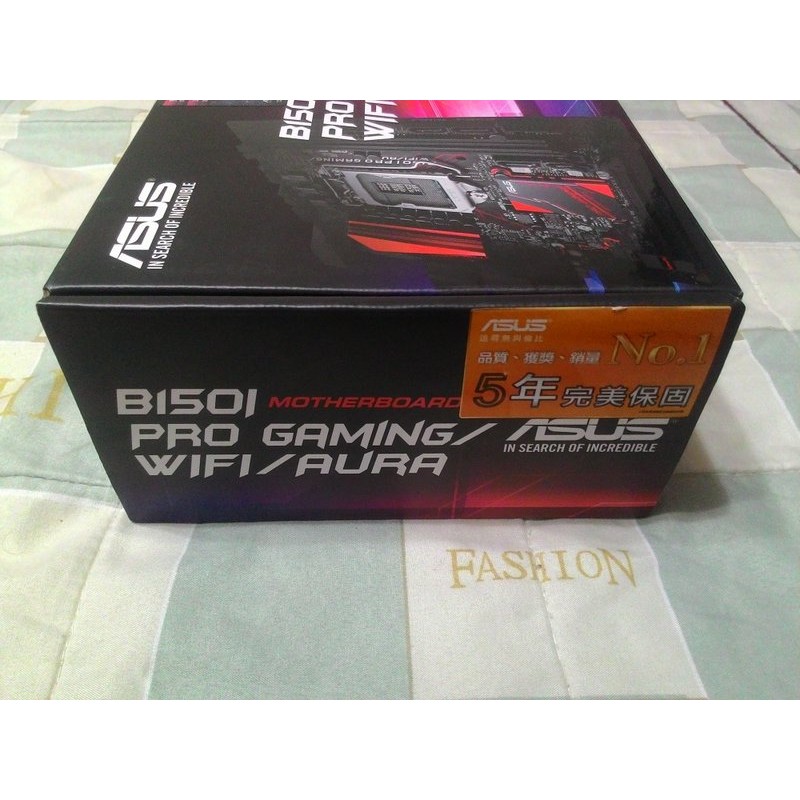 限奇摩拍賣jason下標 全新1151 ASUS 華碩 B150I PRO GAMING/WIFI/AURA DDR4 ITX