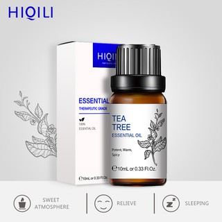 【HiQiLi】會七里茶樹10ml香薰加濕器專用室內家用100%純植物提取按摩單方精油