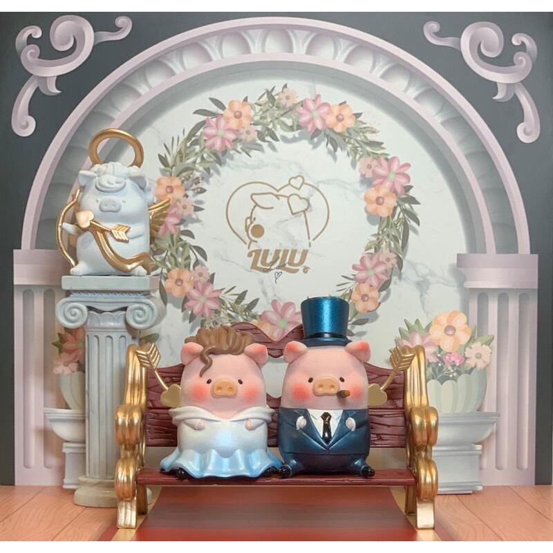 全新現貨 TOY0+ 罐頭豬 LuLu 罐頭豬 LuLu 戀人系列 場景組 lulu豬 情人節 場景 結婚 婚禮
