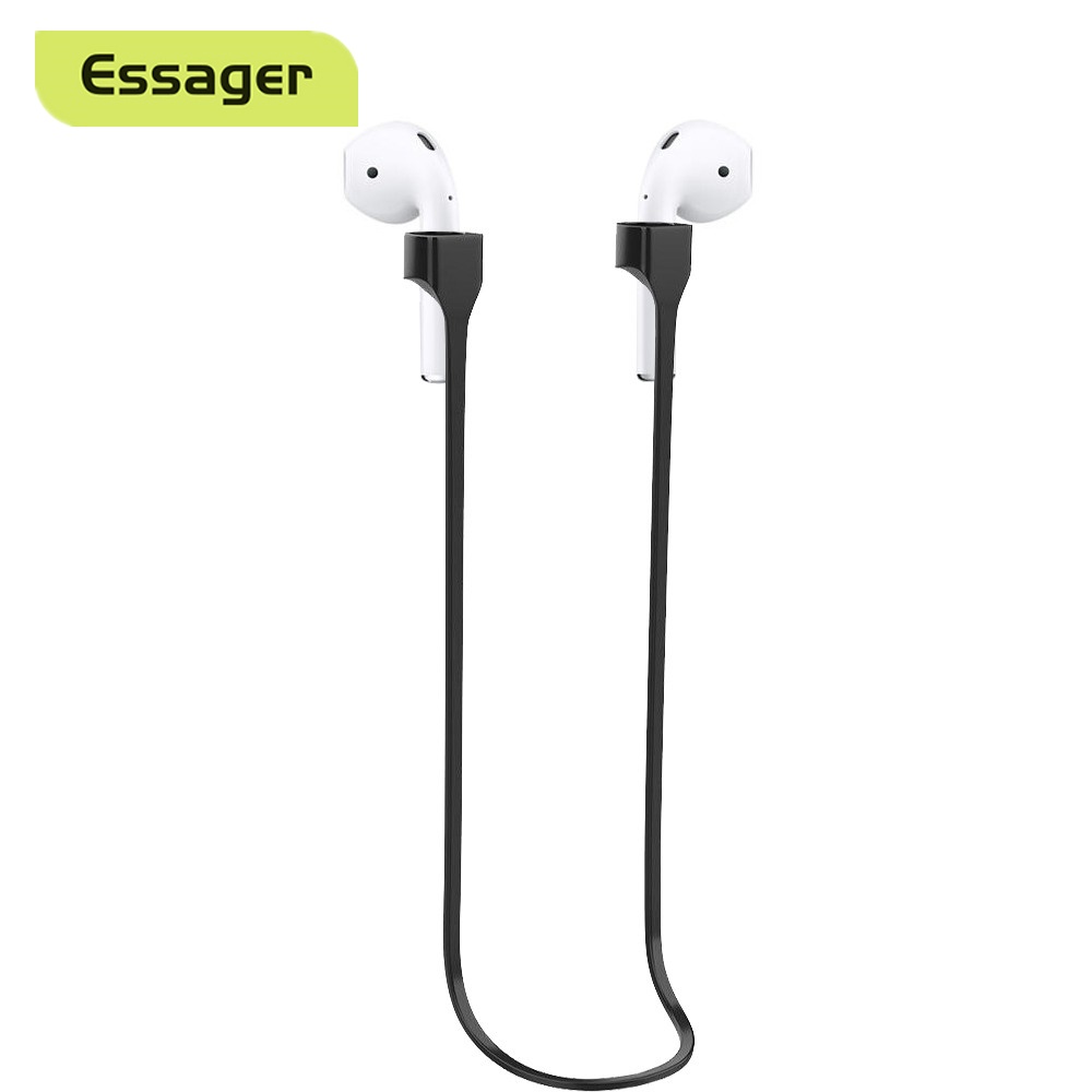 Essager適用於Apple Airpods Airpod防丟帶環繩的磁性耳機帶，用於Air Pods Pod矽膠配件