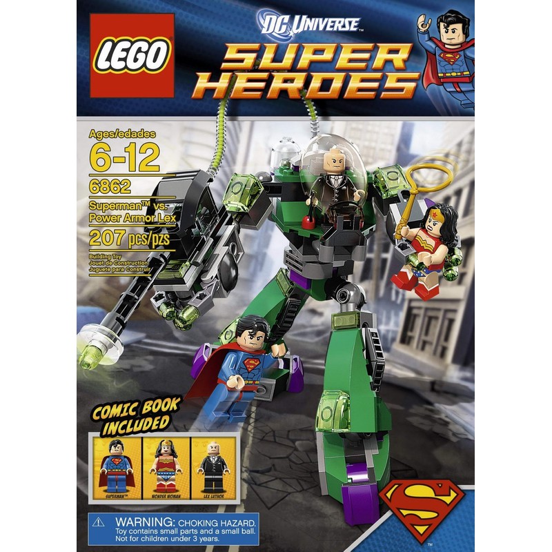 LEGO 樂高 6862 Super Heros 系列 超人 神力女超人