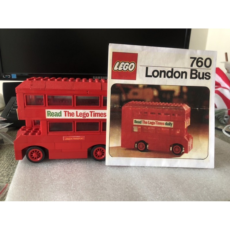 Lego 樂高 760 London Bus 倫敦 雙層巴士
