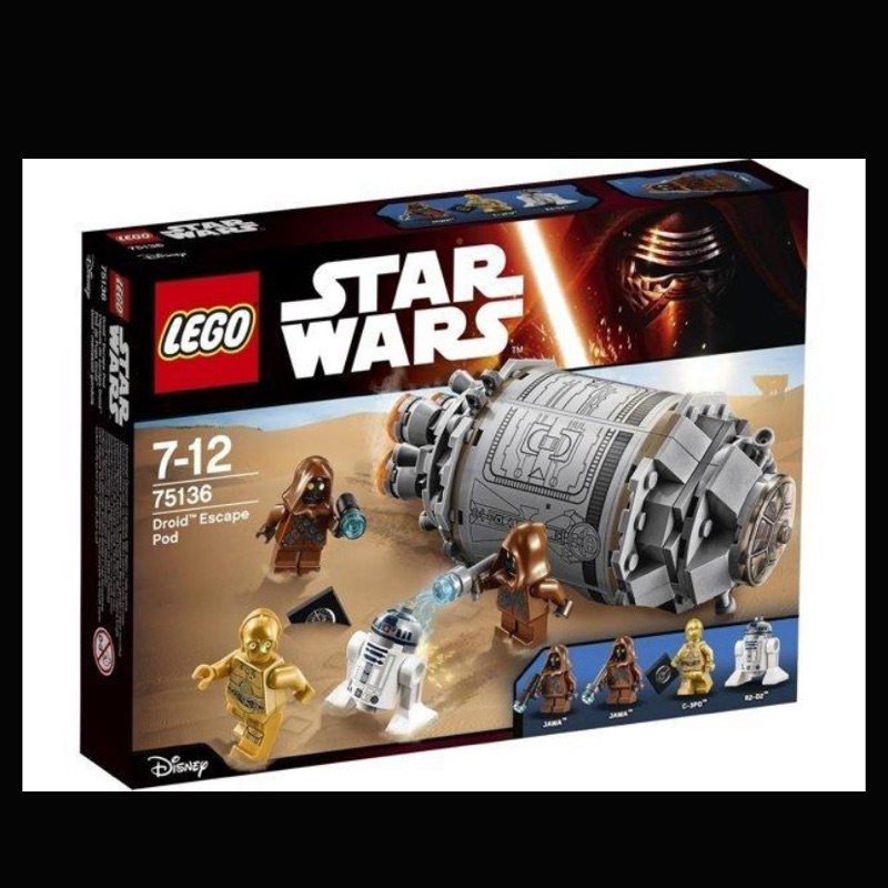 LEGO 75136星戰盒損