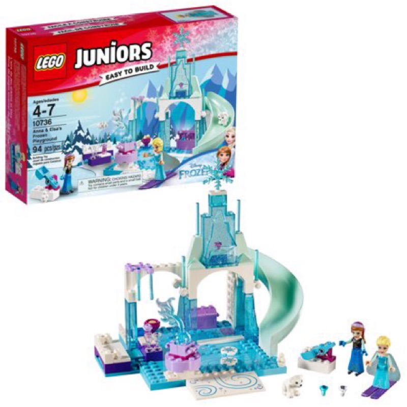 二姆弟 樂高/Lego Juniors 10736 安娜和艾莎的冰雪遊樂場