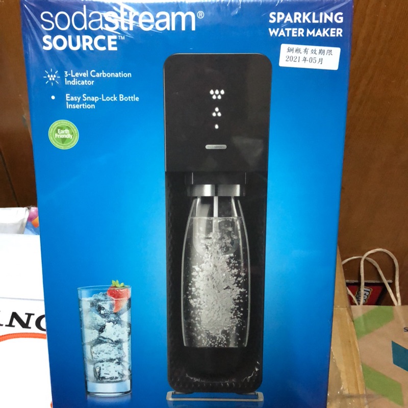 SODASTREAM SOURCE 氣泡水機 黑色 全新未拆封