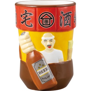 【日本 SUNART 自宅酒場杯】自宅酒場 杯子 馬克杯 搞怪商品 杯 咖啡杯 茶杯 水杯 深夜食堂 食堂 居酒屋 現貨