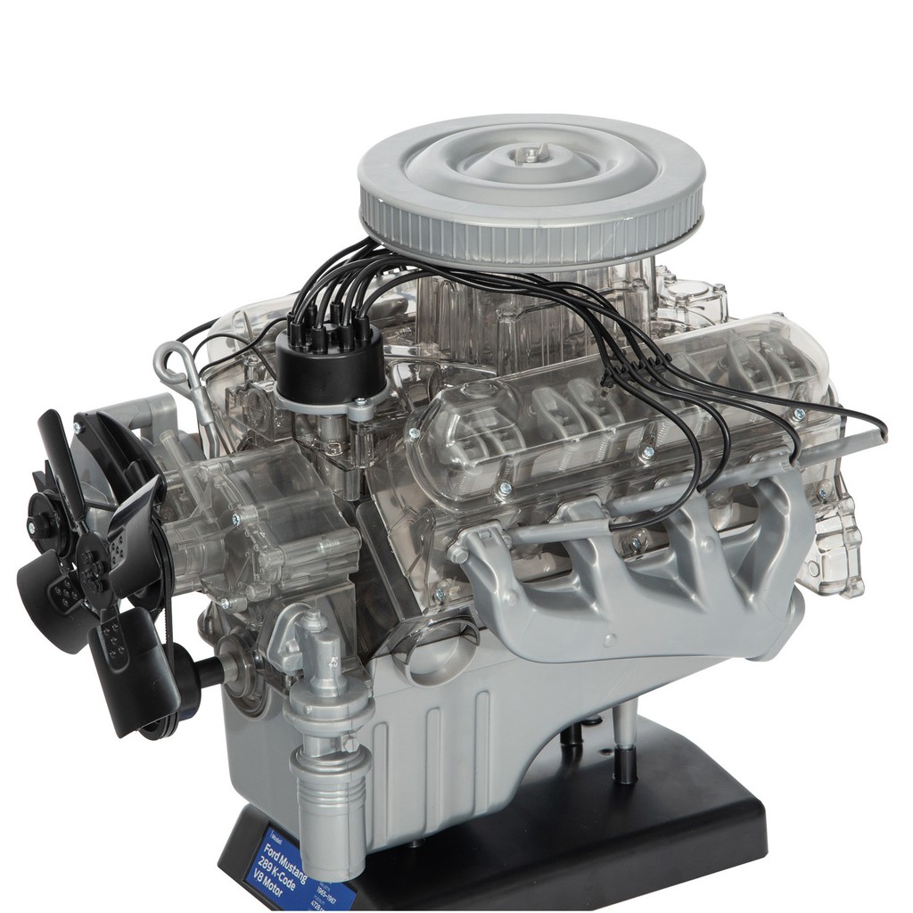 【德國Louis】Franzis Ford 引擎模型 福特野馬汽車美式肌肉車 V8發動機有聲可動自組套件10013361