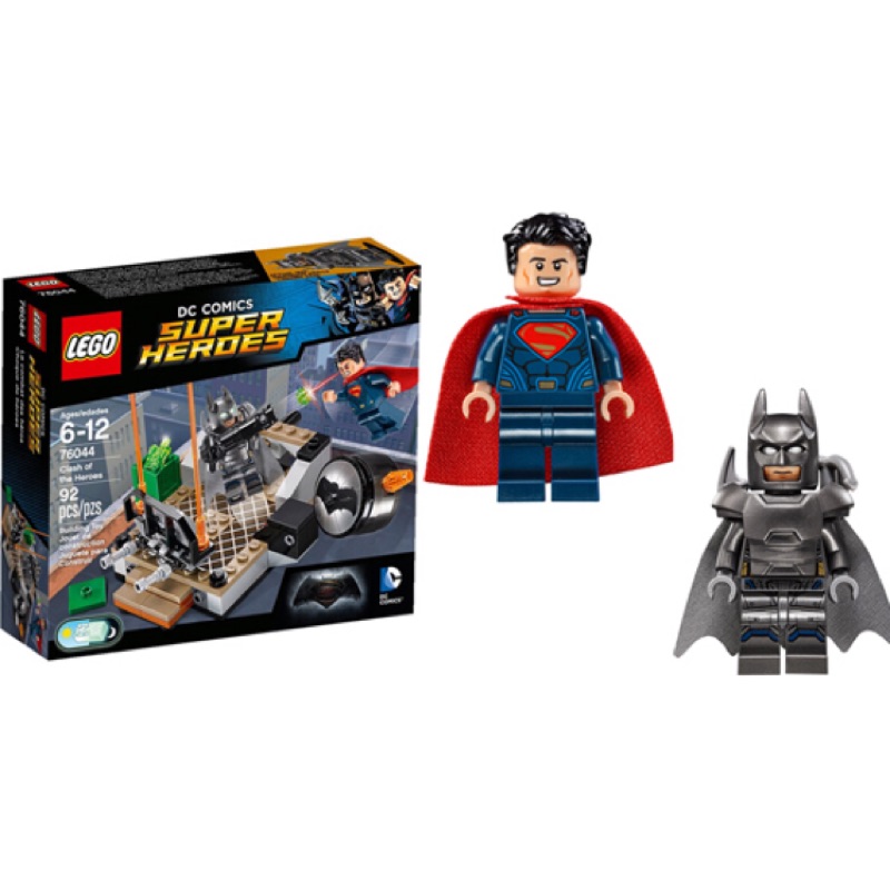 【全新】樂高 LEGO 76044 蝙蝠俠對超人 正義曙光 Batman  Superman 玩具 禮物 DC