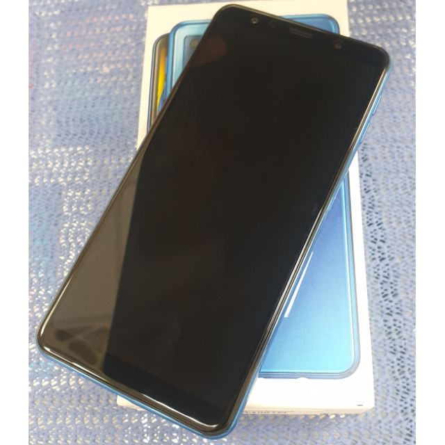 允通      三星Samsung Galaxy A7（A750GN）藍色【剛續約僅拆封的超漂亮】二手盒裝中古機