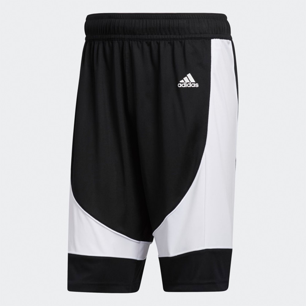 Adidas 男款黑色透氣運動短褲-NO.FR9442